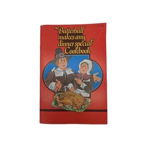 Butterball Makes Any Dinner Special Cookbook Swift and Company Vintage PB Turkey - Foto 1 di 8