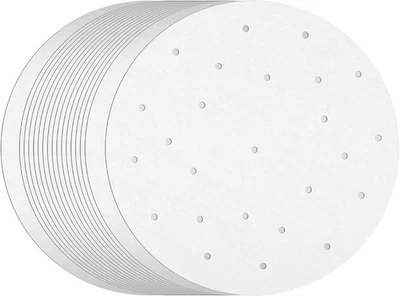 Forros desechables para freidora de aire Juvale - 10 pulgadas redondos blancos 10 pulgadas,  Foto 1 de 4