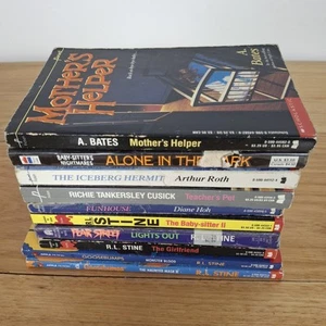 Books x 10 Point Fiction R.L. Stein Horror Lot Bundle Vintage 1990s Young Adult - Picture 1 of 13