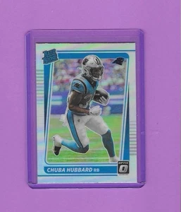 Panini Donruss Optic 2021 - Clasificado Rookie Chuba Hubbard #225 Holo Prizm (RC) - Imagen 1 de 2