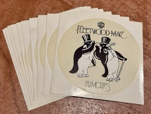 FLEETWOOD MAC Rumours 1977 US Promo Only 5" STICKER Unused Buckingham NICKS - Picture 1 of 1