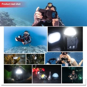 Thin Impermeable Camera Addition 5 Lighting Approaches 60m Depth Aluminum Body - Picture 1 of 8