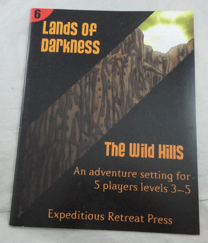 Dungeons & Dragons 4th Ed Lands of Darkness: The Wild Hills Adventure (nivel 3-5) Foto 1 de 1