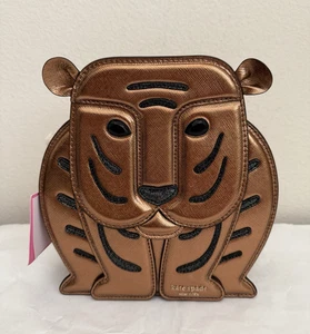 NWT Kate Spade Goldie 3d Tiger Crossbody Leather Bag K5993 ~~ Collectable!! - Picture 1 of 12