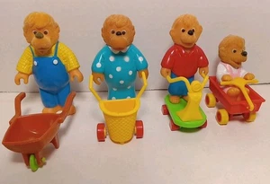 Berenstain Bears McDonalds 1986 Happy Meal Spielzeug & Zubehör Komplett Konvolut, Vintage - Bild 1 von 6