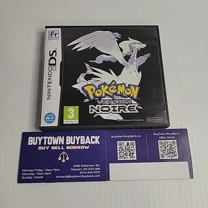 Pokemon Version Noire (Nintendo DS, 2011) W/ Manual PAL Black French Francais - Bild 1 von 7