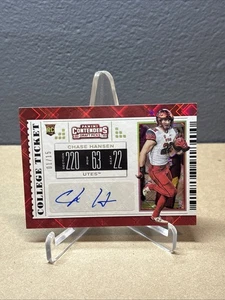 Boleto universitario Chase Hansen 2019 Panini Draft Picks 01/15 Auto Ssp Utah Utes - Imagen 1 de 6