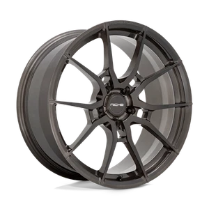 20x10 Niche T111 Kanan Brushed Candy Smoke Forged Wheel 5x115 (20mm) - Picture 1 of 5