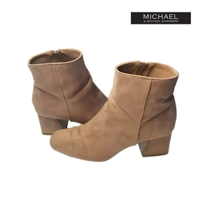 BOTAS TOBILLO MICHAEL by Michael SHANNON HOPE Gamuza Mujer’s 9 Cremallera Lateral Cremallera - Imagen 1 de 12