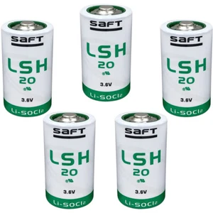 5Pack LSH20 R20/D 3.6V LiSOCl2 Battery 13000mAh for LSH20 Battery - Picture 1 of 6