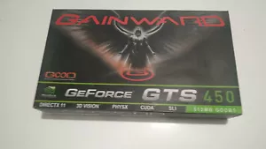 GAINWARD GEFORCE GTS450 512MB GDDR5 *BOX ONLY NO GPU* - Picture 1 of 3
