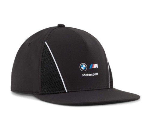 Cappello a tesa piatta Puma BMW M Motorsport nero