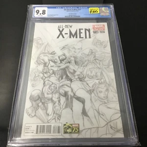 Cómics de Marvel totalmente nuevos de X-Men #27 (cubierta de boceto de Ross) CGC 9,8 - Imagen 1 de 3