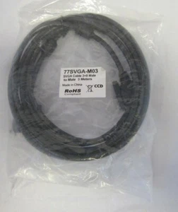 VGA cable 3 meter 77SVGA-M03 Male to male - Picture 1 of 1