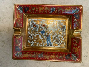 NEW in Box Hermes porcelain Ashtray CHASSEE EN INDE - Picture 1 of 7