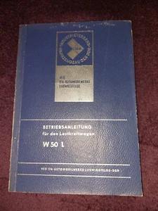 Betriebsanleitung  Handbuch LKW IFA W 50 L Lastkraftwagen Veb DDR Trucker Bock - Bild 1 von 4