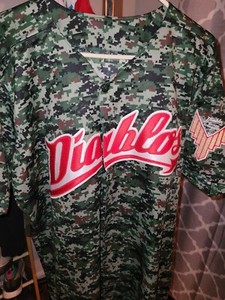 Diablos Rojos Del Mexico Jersey Size L Baseball Jersey Arellano