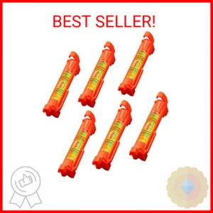 6x Hanging Bubble Line Level Small Horizontal String Bubble Spirit Levels Measur - Picture 1 of 2