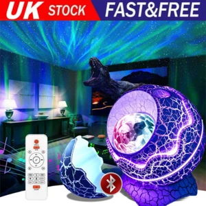 Northern Lights Star Galaxy Aurora Projector with Music Speaker & White Noise BT - Picture 1 of 14