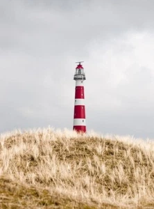 LIGHTHOUSE *2X3 FRIDGE MAGNET* BEACON SHORE SAFETY COAST DANGER LIGHT NAVIGATION - Picture 1 of 2