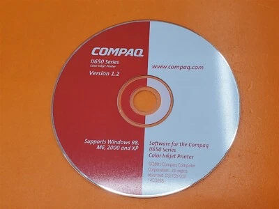 ⭐️⭐️⭐️⭐️⭐️ Compaq IJ650 Series Version 1.2 Windows 98/ME/2000/XP nur Disc - Bild 1 von 2