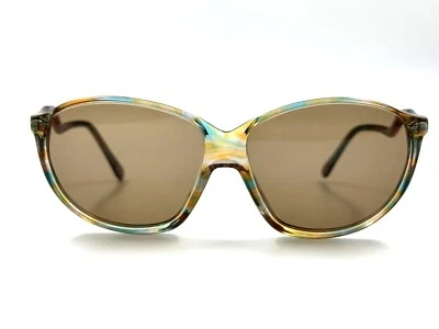 1980's Vintage Cazal Sunglasses West Germany 101 Hip Hop Hippy Unused W/case - Image 1 of 4