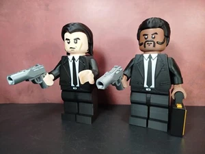 PULP FICTION impreso en 3D inspirado en el estilo de LEGO "NO LEGO" 22 cm  - Imagen 1 de 6