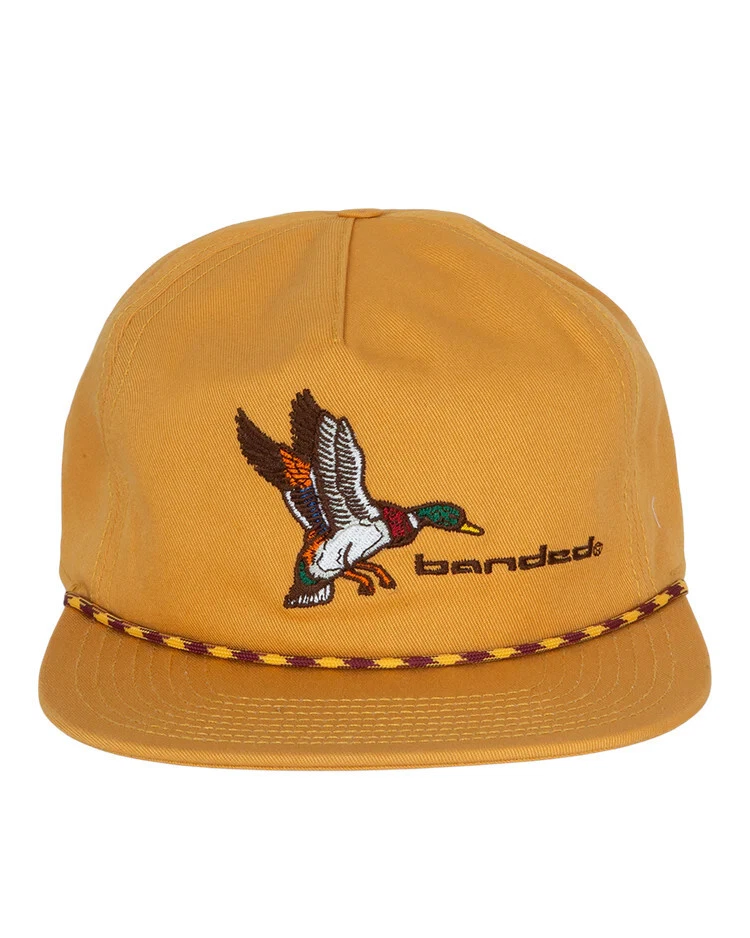 Gorra Mallard con Bandas - Sombrero de Caza Ajustable Snapback Foto 1 de 1