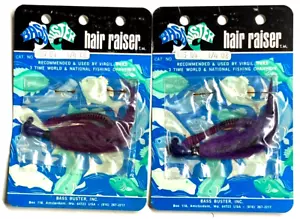 JUEGO DE 2 Plantilla de cola de paleta Bass Buster Bass 1/4 oz púrpura Passion Bucktail - Imagen 1 de 17