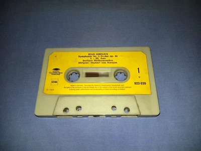 JEAN SIBELIUS SYMPHONY No.5 CLASSICAL CASSETTE TAPE ALBUM (NO INLAY #153) - Image 1 of 2