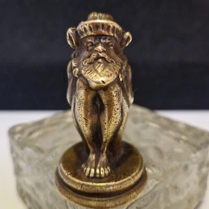 Bronze antique- Silène recroquevillé - IIe / Ier s.av. J.-C. - Ere Hellénistique - Photo 1/17