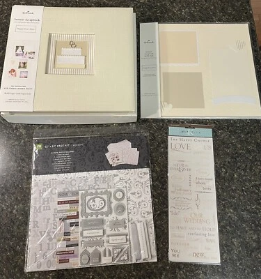 Nuevo álbum de fotos de boda sello “Happy Ever After”, paquete de recarga, 437 piezas, etc... Foto 1 de 4