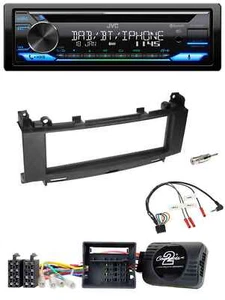 JVC Bluetooth Lenkrad USB DAB CD Autoradio für Mercedes A-Klasse 05-12 B-Klasse - Bild 1 von 10