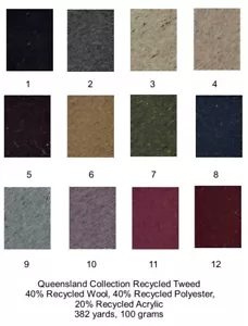 AUSVERKAUF: Recyceltes Tweedgarn aus Queensland Collection - Bild 1 von 22