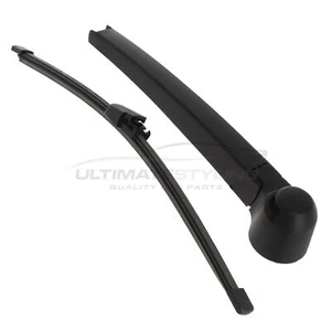 Rear Windscreen Wiper Arm & Blade Set 13" Inch VW Golf Mk5 Hatchback 2003-2009 - Picture 1 of 3