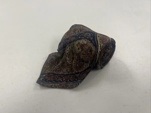 VINTAGE Valentino Men's Multi Color Paisley Silk Neck Tie $295 - Picture 1 of 8