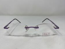 American Indie DENISE LAVENDER 52-16-135 Purple Rimless Eyeglasses Frame 2061