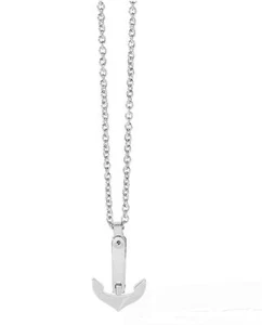 Collar De Hombre En Acero Con Cadena Y Colgante De Ancla Comete UGL 618 Garantía - Imagen 1 de 2