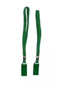 Par de correas de muñeca verdes Classy Canes - - Imagen 1 de 4