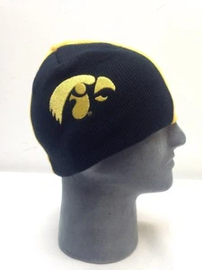 Iowa Hawkeyes Football Helmet Beanie Hat Skin College Football Winter NCAA Cap - Picture 1 of 12