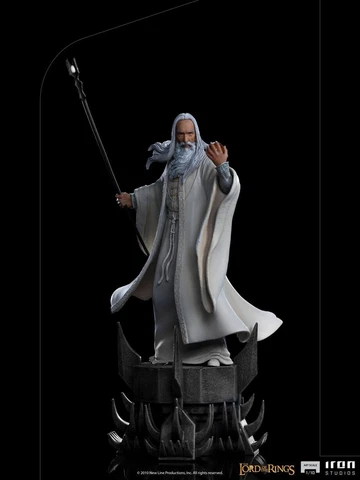 Iron Studios The Lord of the Rings Saruman BDS Art Scale 1/10 Statue Cover