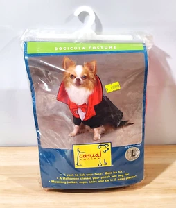 Casual Canine Dogicula DRACULA Vampire Costume Large Dog Halloween Dress Up - Picture 1 of 7