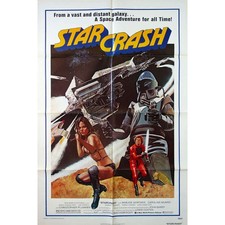 STARCRASH Original Movie Poster  - 27x40 in. - 1978 - Luigi Cozzi, Caroline Munr
