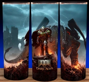 Doom The Dark Ages Gaming Novelty Cup Mug Tumbler 20oz - Picture 1 of 3