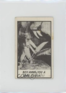 1963 Topps Monster Midgees Mini-Monster Laffs Boy Have you a sore throat!! 3c7