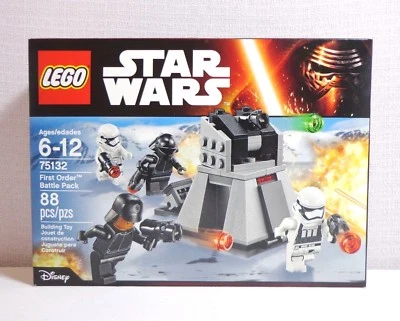 Lego Star Wars 7 Force Awakens 75132 First Order Battle Pack New in Sealed Box - Image 1 of 4