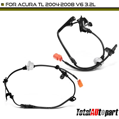Sensor de velocidad de rueda ABS de 2 piezas para Acura TL 2004 2005 2006 2007 2008 delantero derecho y derecho Foto 1 de 4