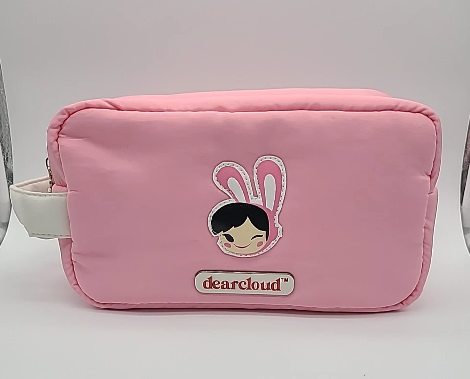 DEARCLOUD x PAUL FRANK Rosa Hinchado Cosméticos/Estuche de Maquillaje/Bolso-Nuevo/NUEVO CON ETIQUETAS Foto 1 de 4