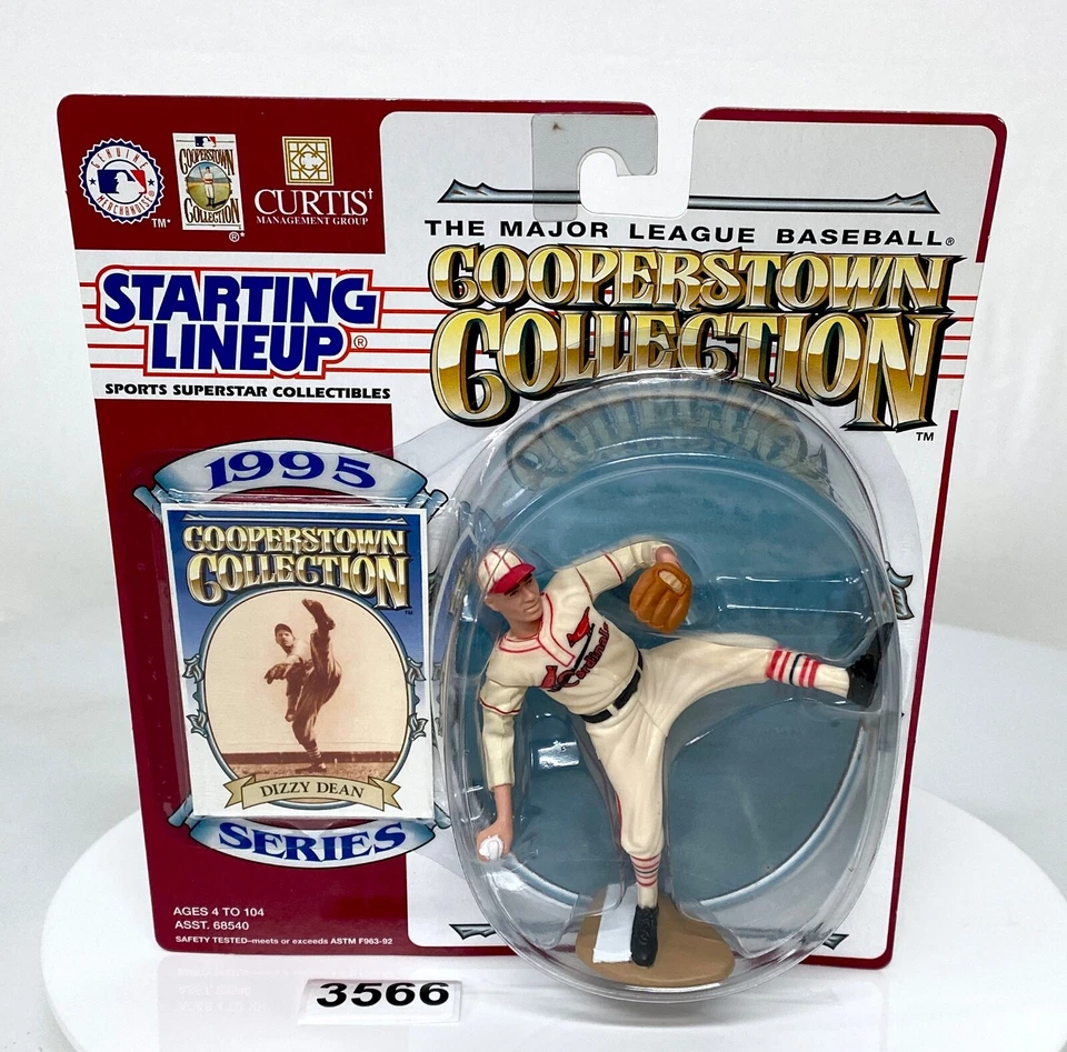 1995 Kenner Starting Lineup Cooperstown MLB Dizzy Dean St Louis Cardinals MOC