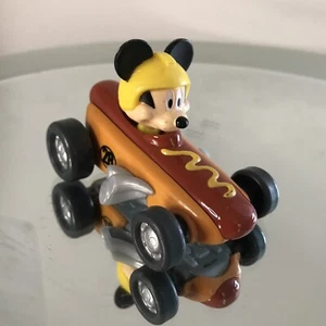 Mickey Mouse Clubhouse Disney Jr Hot Dog Roadster Racer Car 2016 Mattel - Picture 1 of 7
